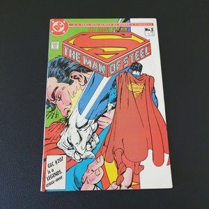 DC Comics Superman The Man Of Steel 5 Dec 1986 Book Collector Boarded Bagged